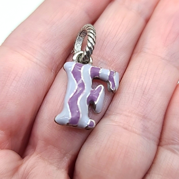 Brighton "ENAMEL ALPHABET" Charm Letter "F" Sold-out Online at Brighton! - Picture 10 of 10